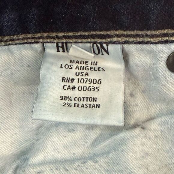 Hudson Beth Midrise Baby Boot Jeans in Color Jets Blue - Women’s US 26 - Picture 7 of 9